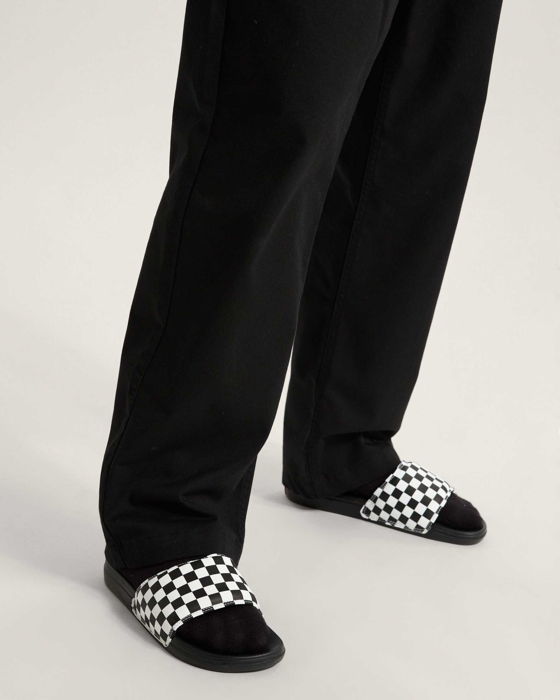 Resim CHECKERBOARD MENS LA COSTA SLIDE-ON TERLİK