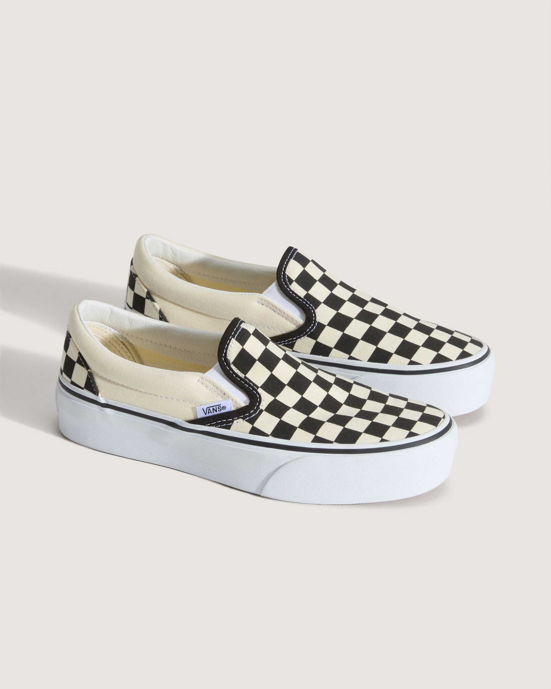 Resim CHECKERBOARD CLASSIC SLIP-ON PLATFORM AYAKKABI