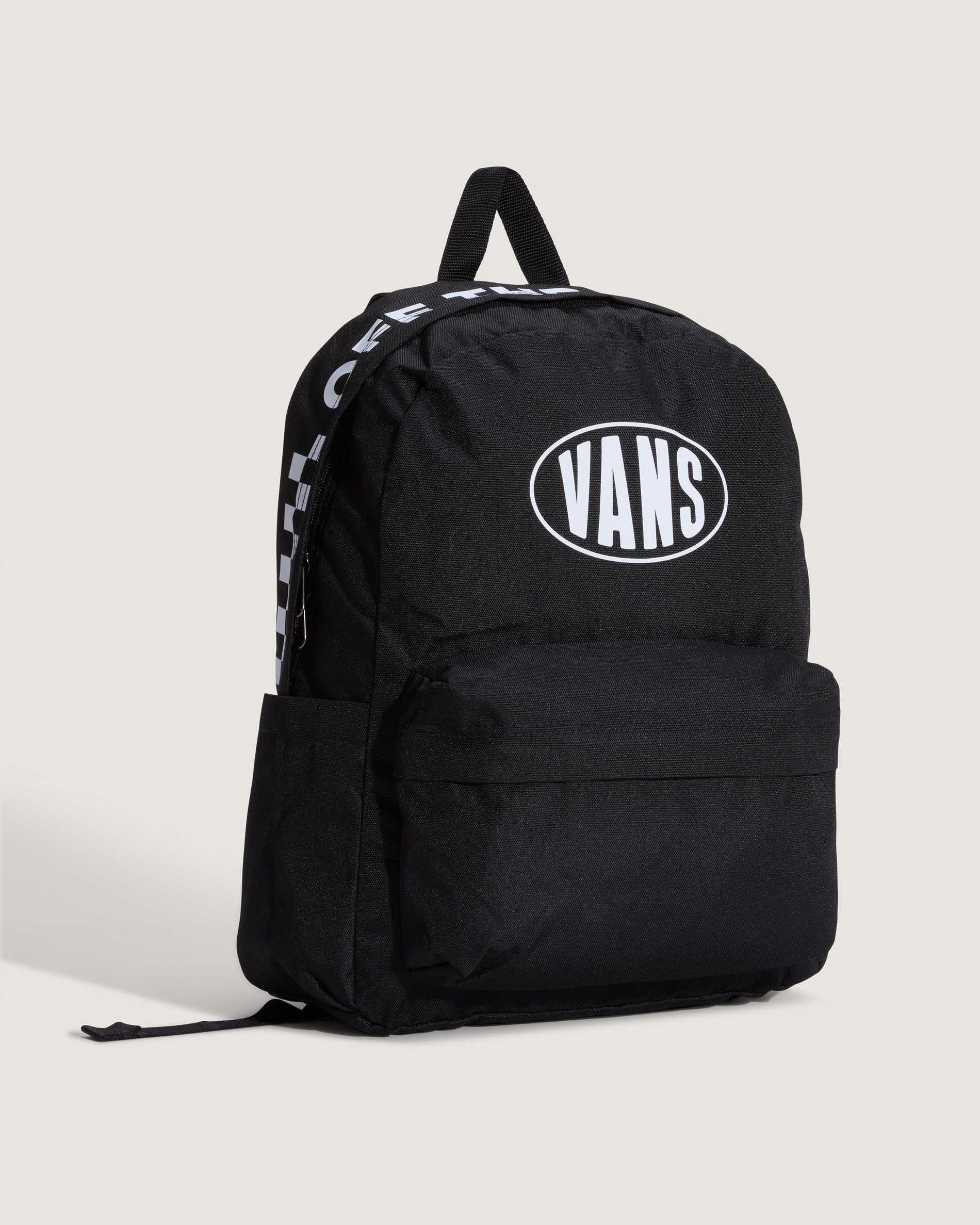 Resim OLD SKOOL SIRT ÇANTASI BLACK/WHITE