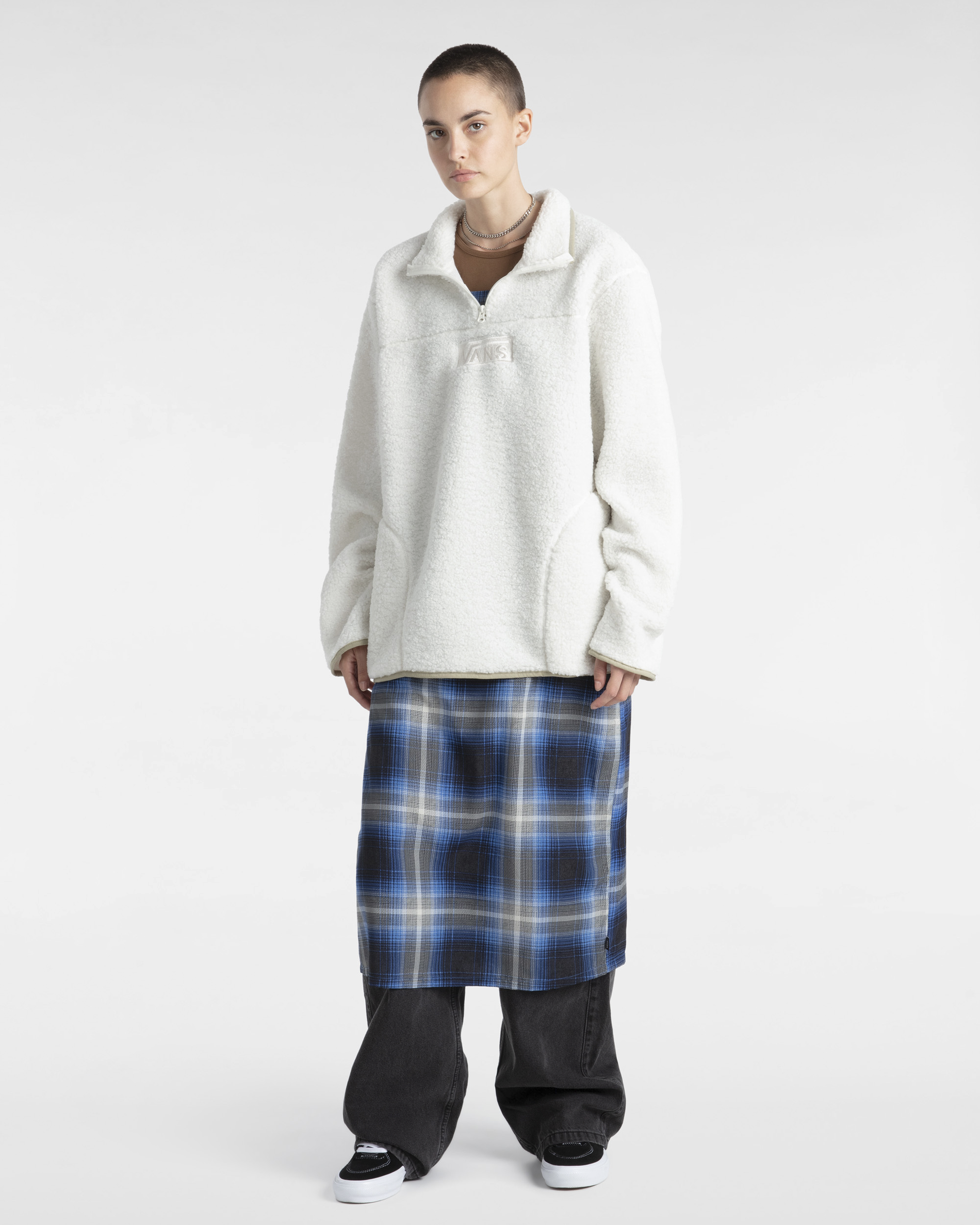 Resim VANS BOXED SHERPA 1/4 FERMUARLI POLAR
