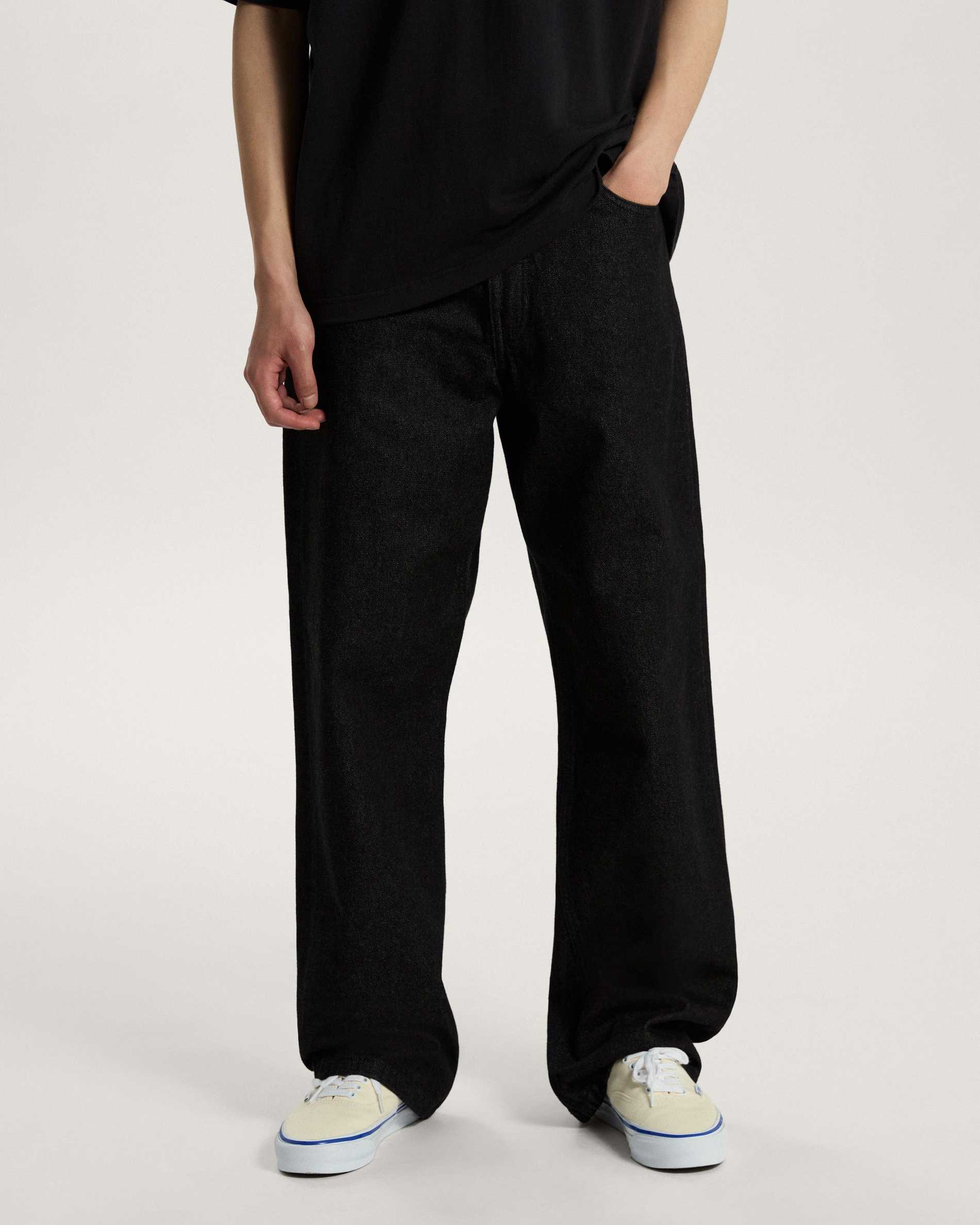Resim CHECK-5 LOOSE DENIM PANTOLON