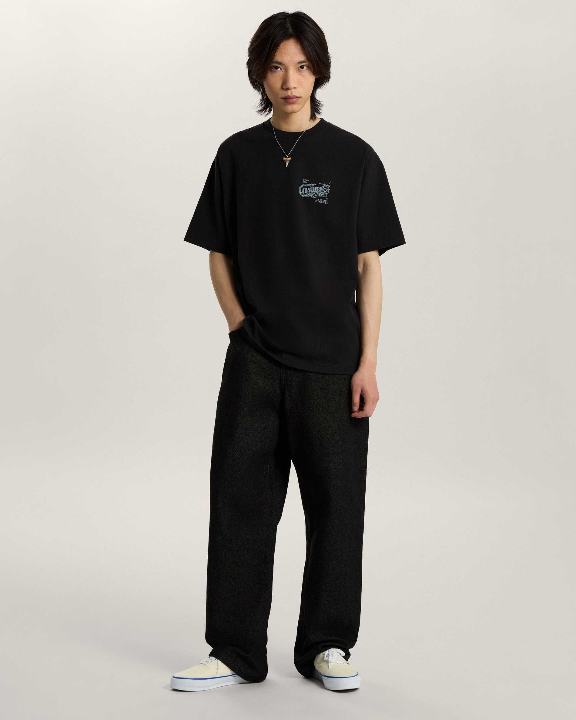 Resim CHECK-5 LOOSE DENIM PANTOLON
