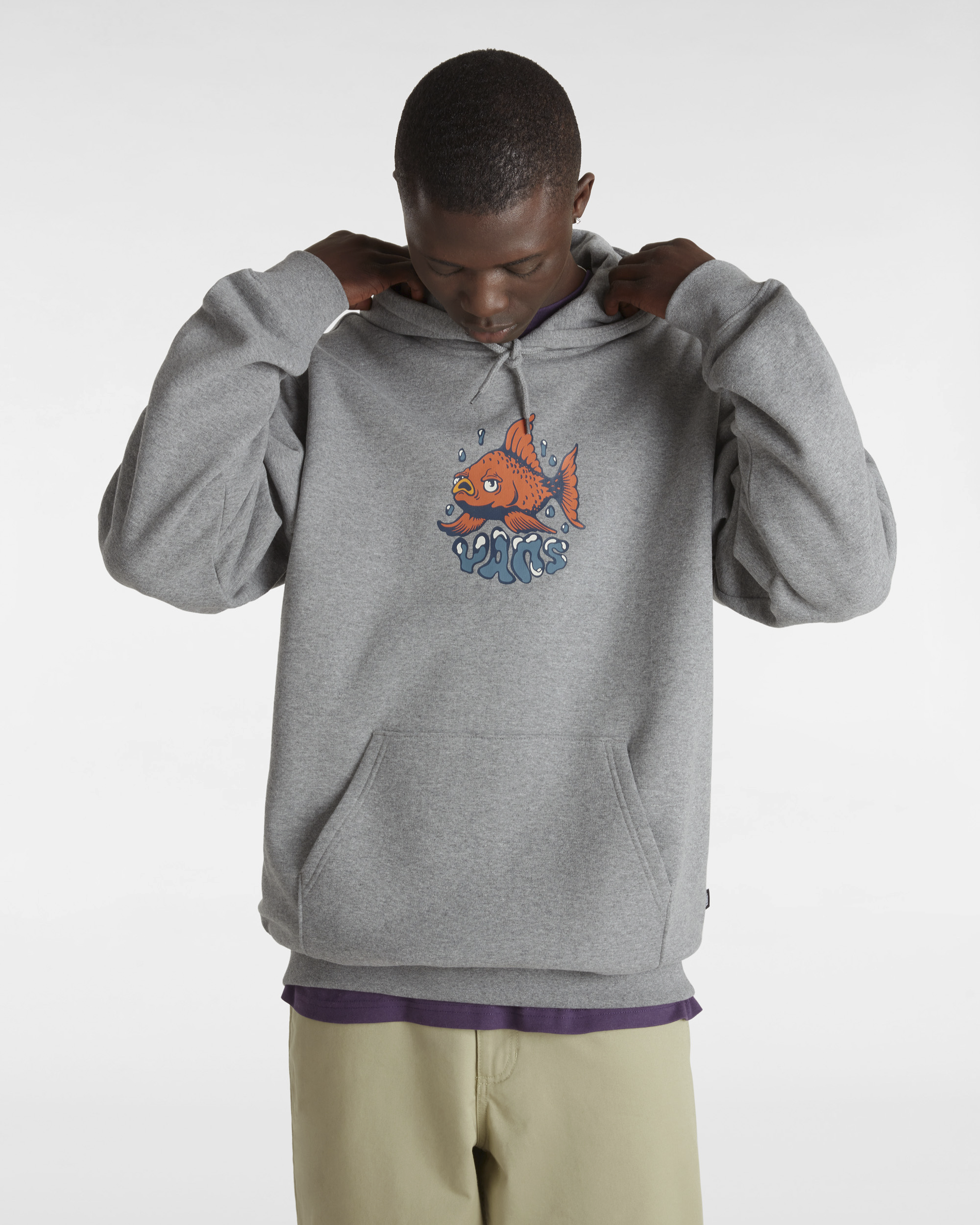 Resim FISH LOOSE KAPÜŞONLU ÜST