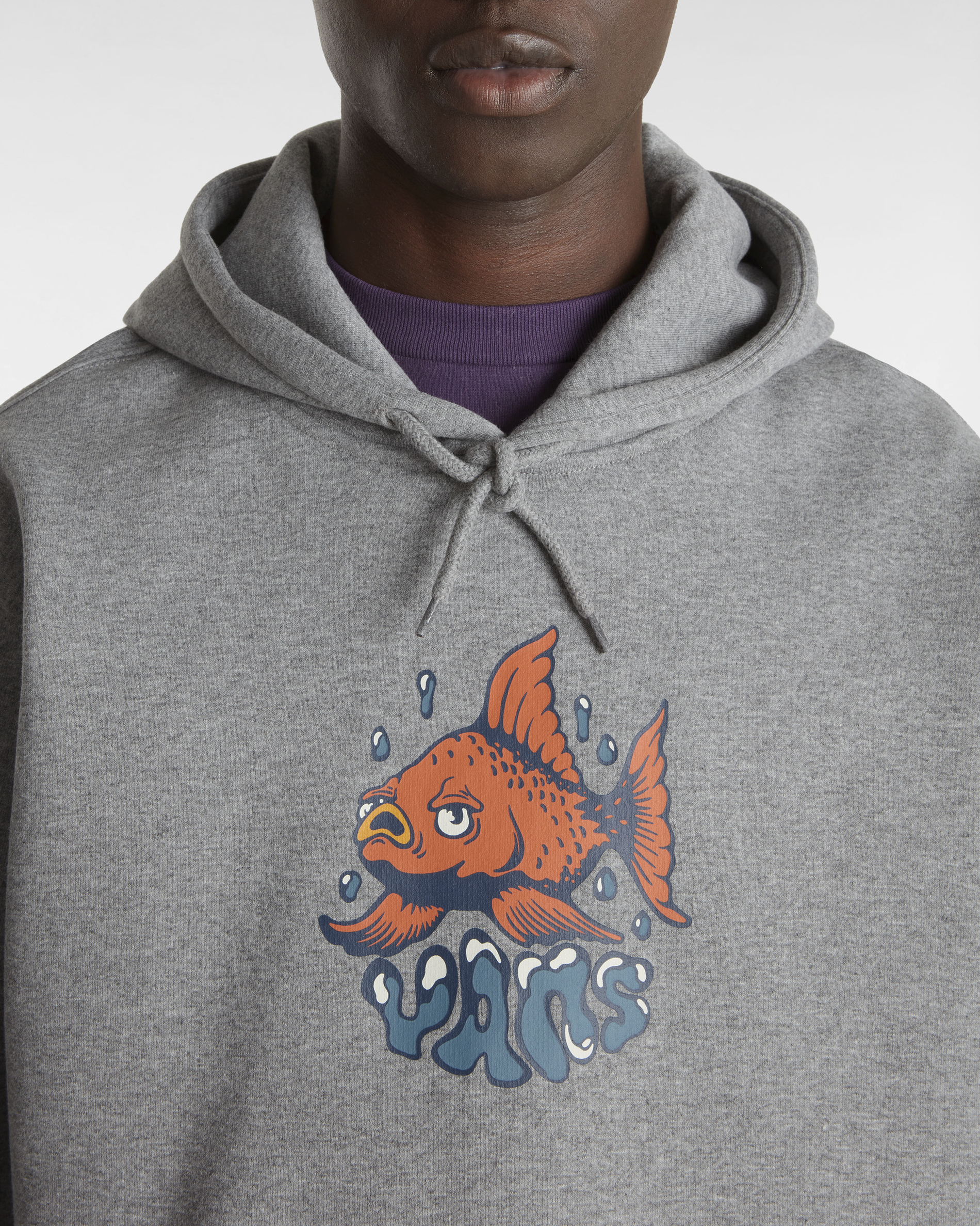 Resim FISH LOOSE KAPÜŞONLU ÜST