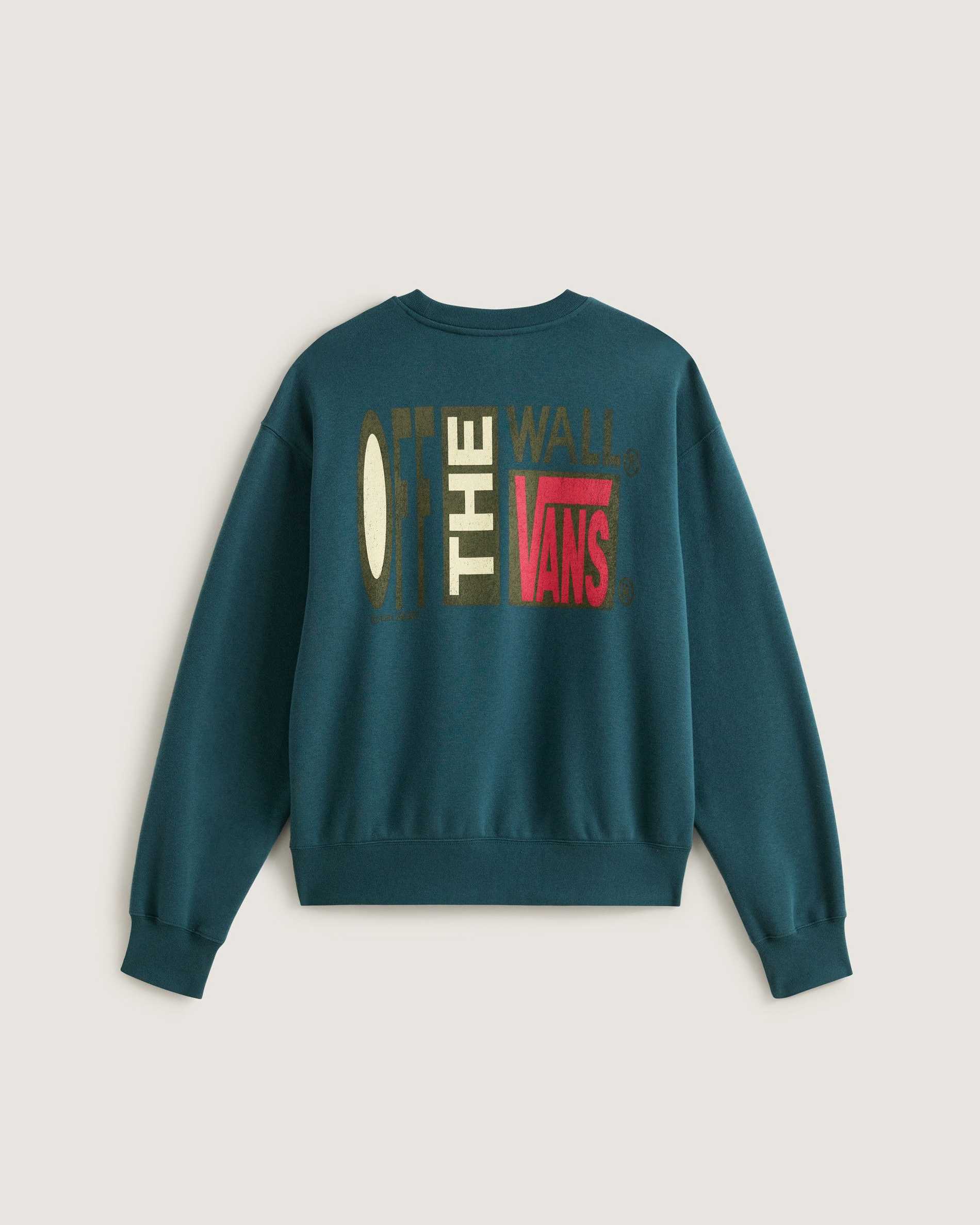 Resim STRETCH STACK CRACKLE CREW SWEATSHIRT