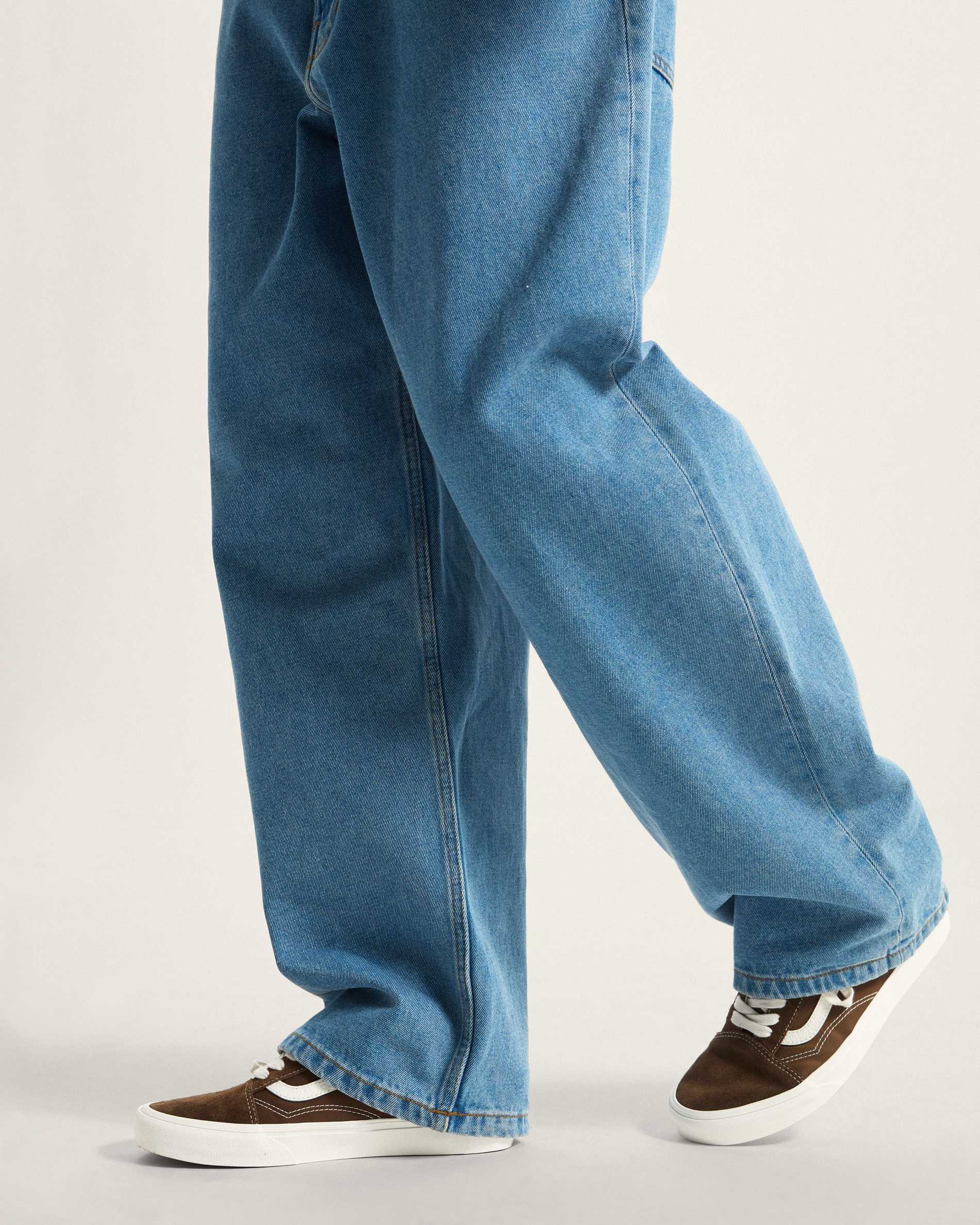 Resim CHECK-5 BAGGY DENIM PANTOLON