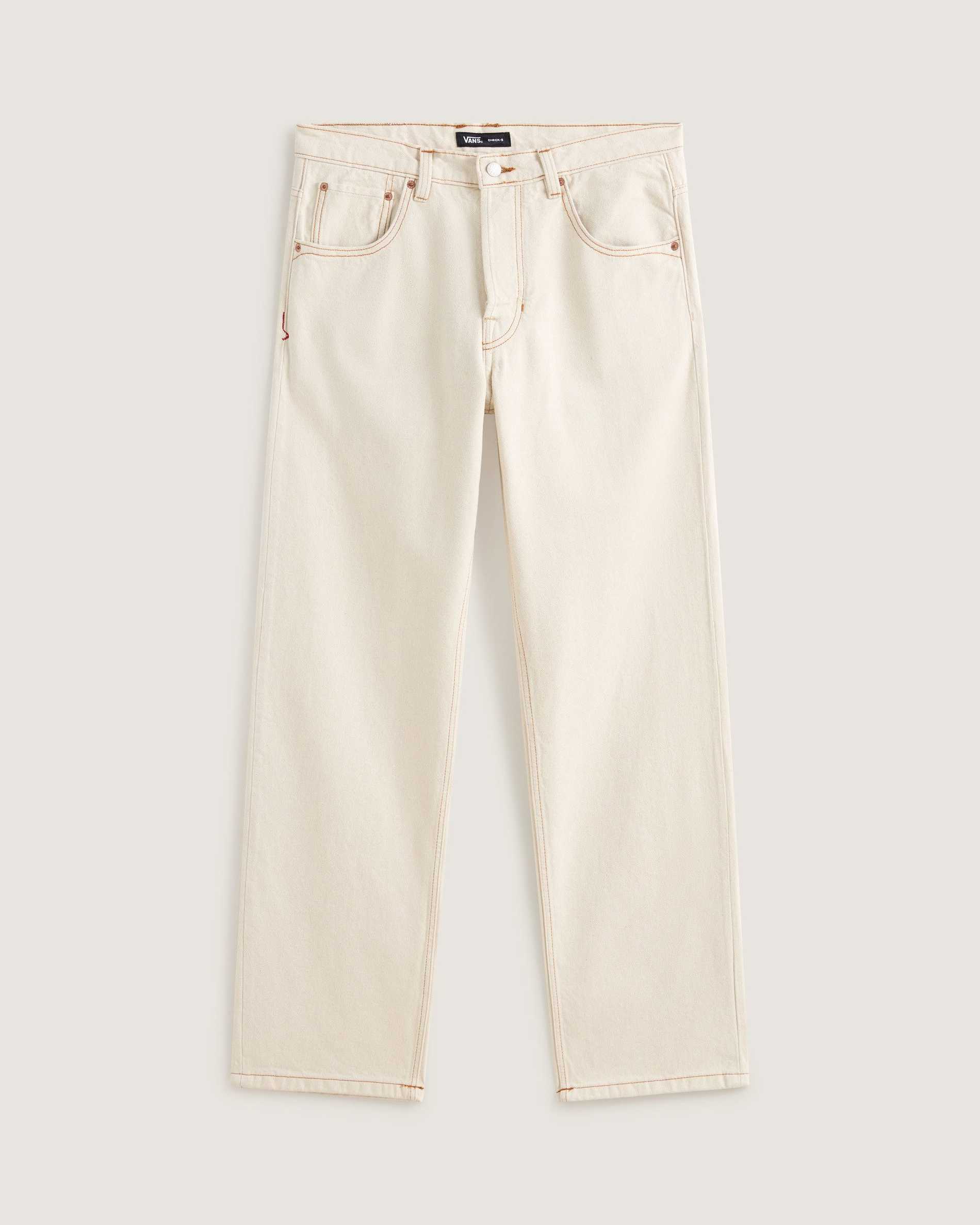 Resim PREMIUM CHECK-5 LOOSE DENIM PANTOLON