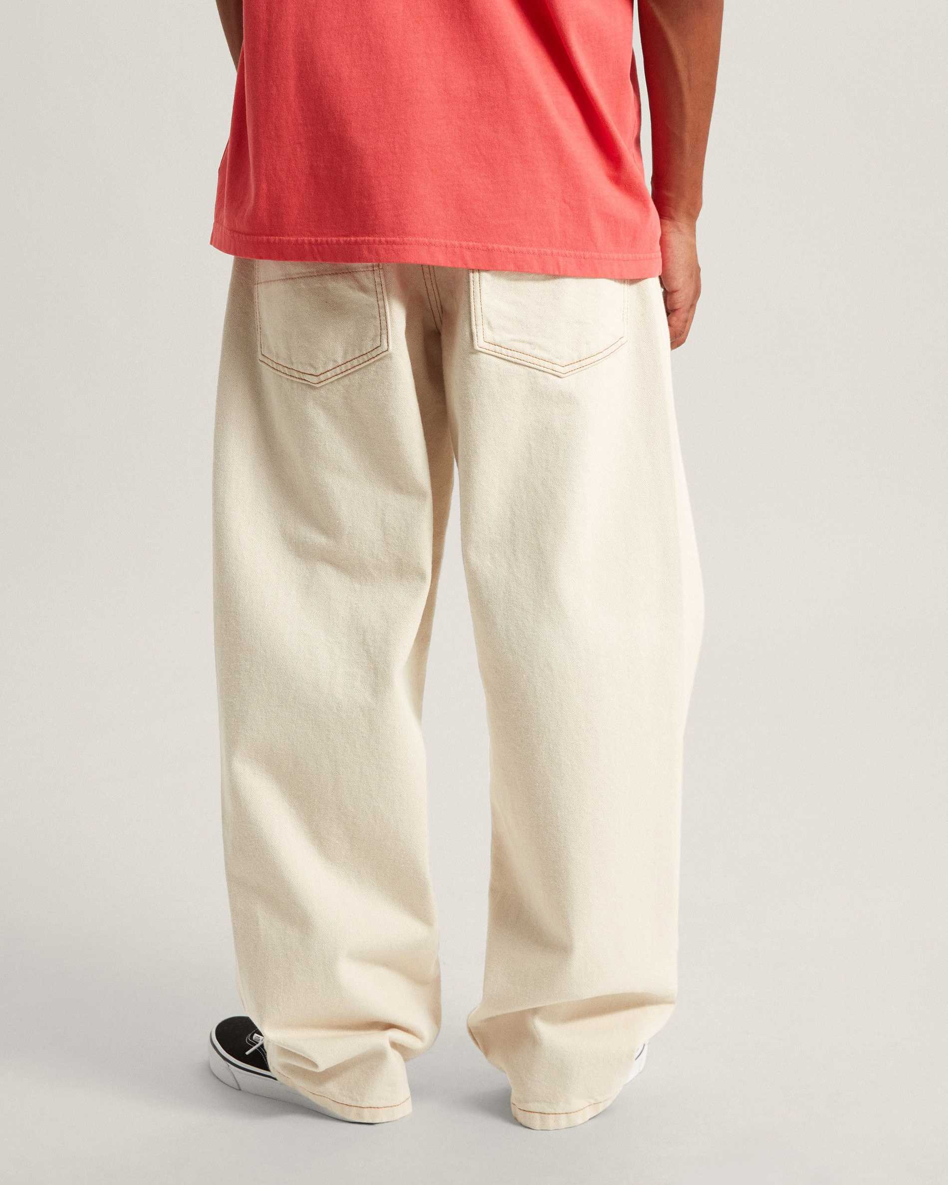 Resim PREMIUM CHECK-5 LOOSE DENIM PANTOLON