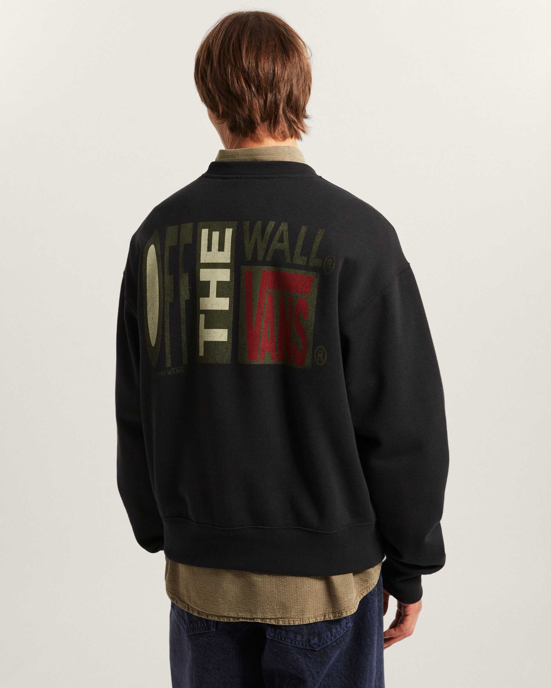 Resim STRETCH STACK CRACKLE SWEATSHIRT