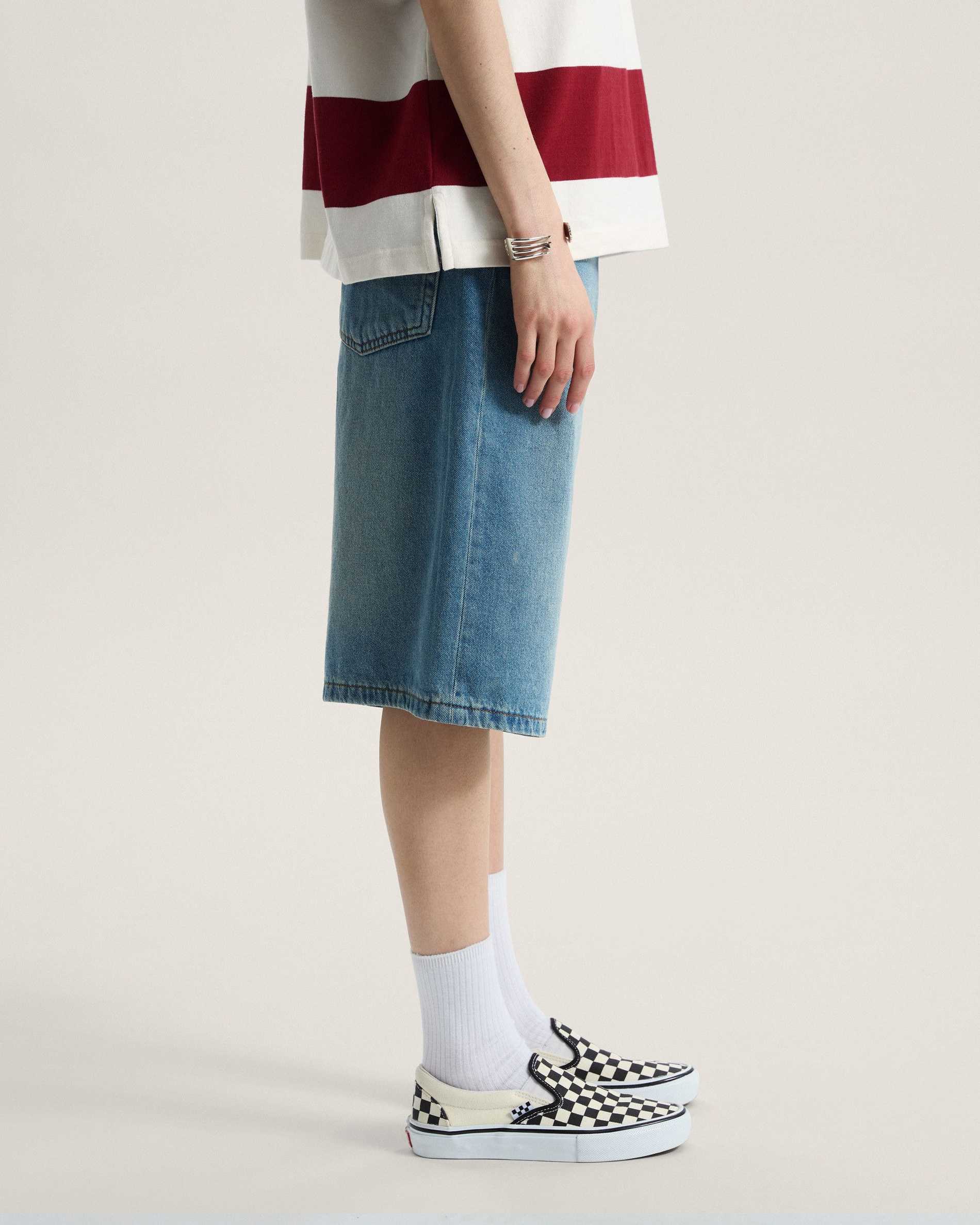 Resim CINCHED CHECK 5 BAGGY ŞORT
