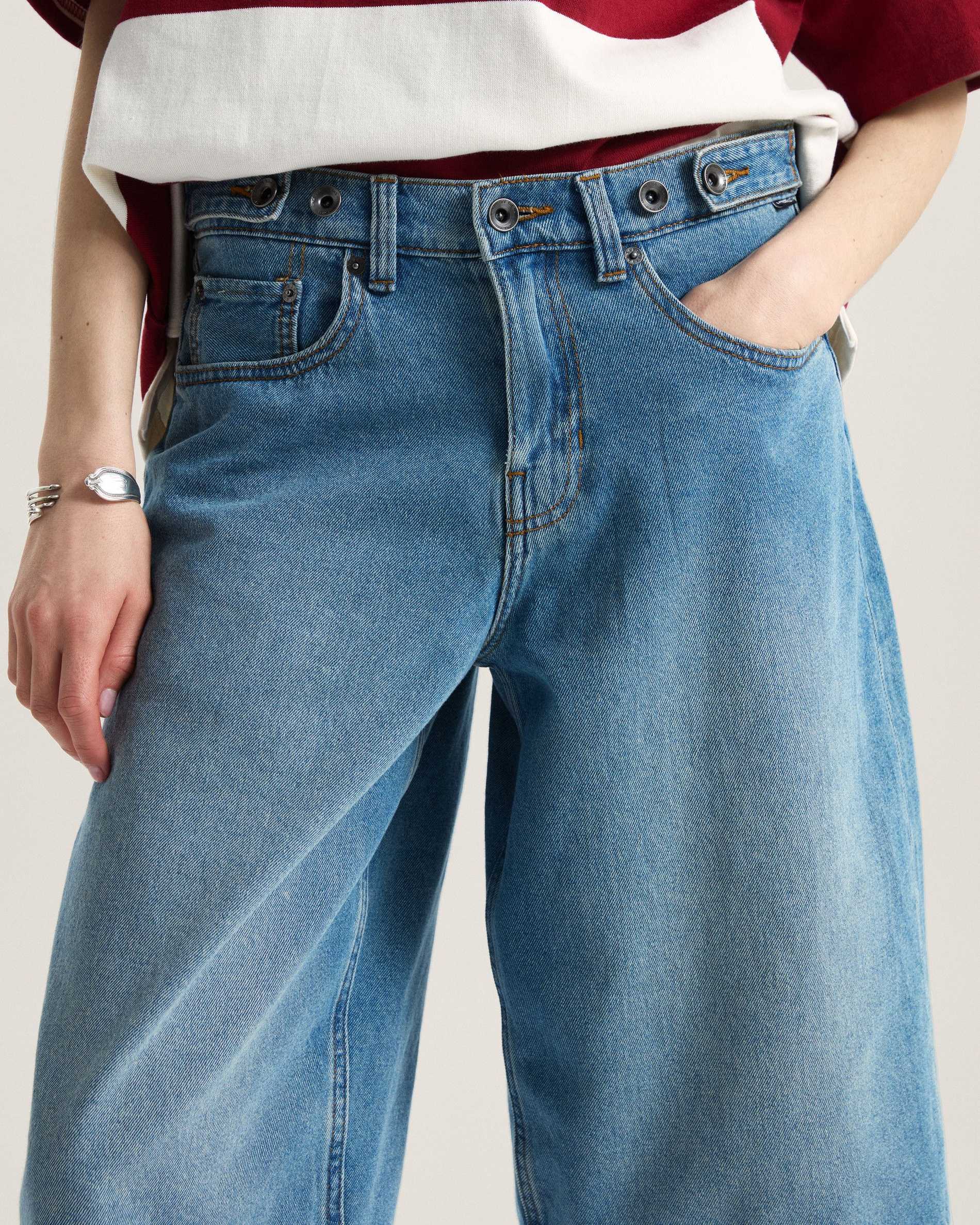 Resim CINCHED CHECK 5 BAGGY ŞORT