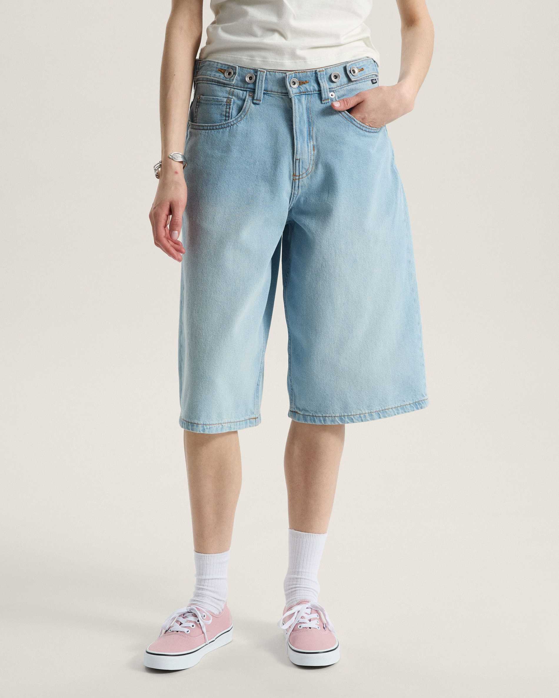 Resim CINCHED CHECK 5 BAGGY ŞORT