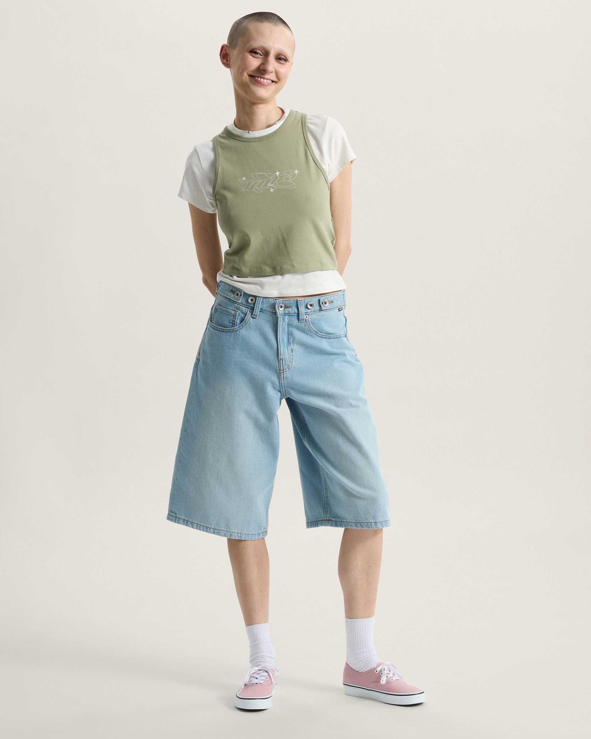 Resim CINCHED CHECK 5 BAGGY ŞORT