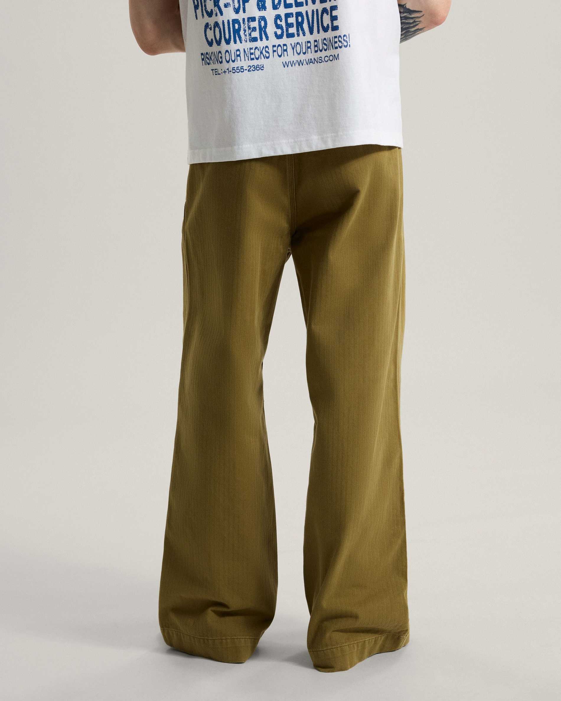 Resim AUTHENTIC CHINO WIDE LEG PANTOLON
