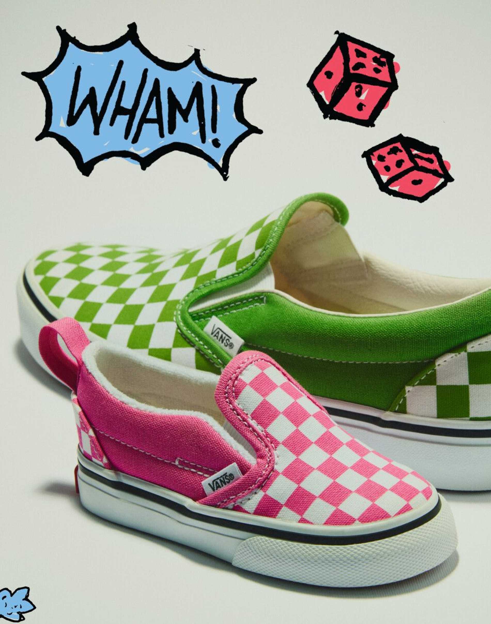 Resim ÇOCUK CLASSIC SLIP-ON CHECKERBOARD AYAKKABI (4-8 YAŞ)