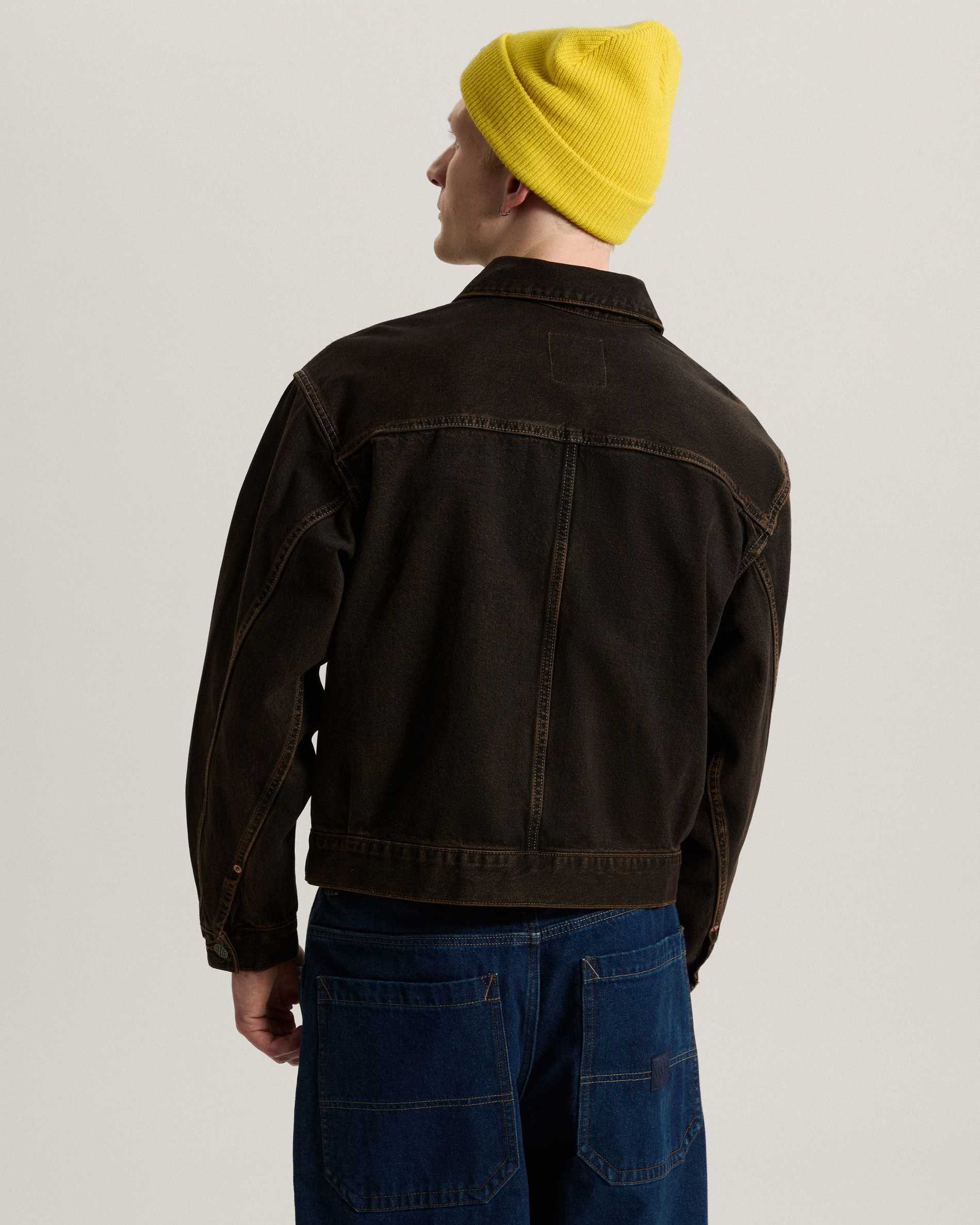 Resim CHECK 5 DENIM TRUCKER CEKET