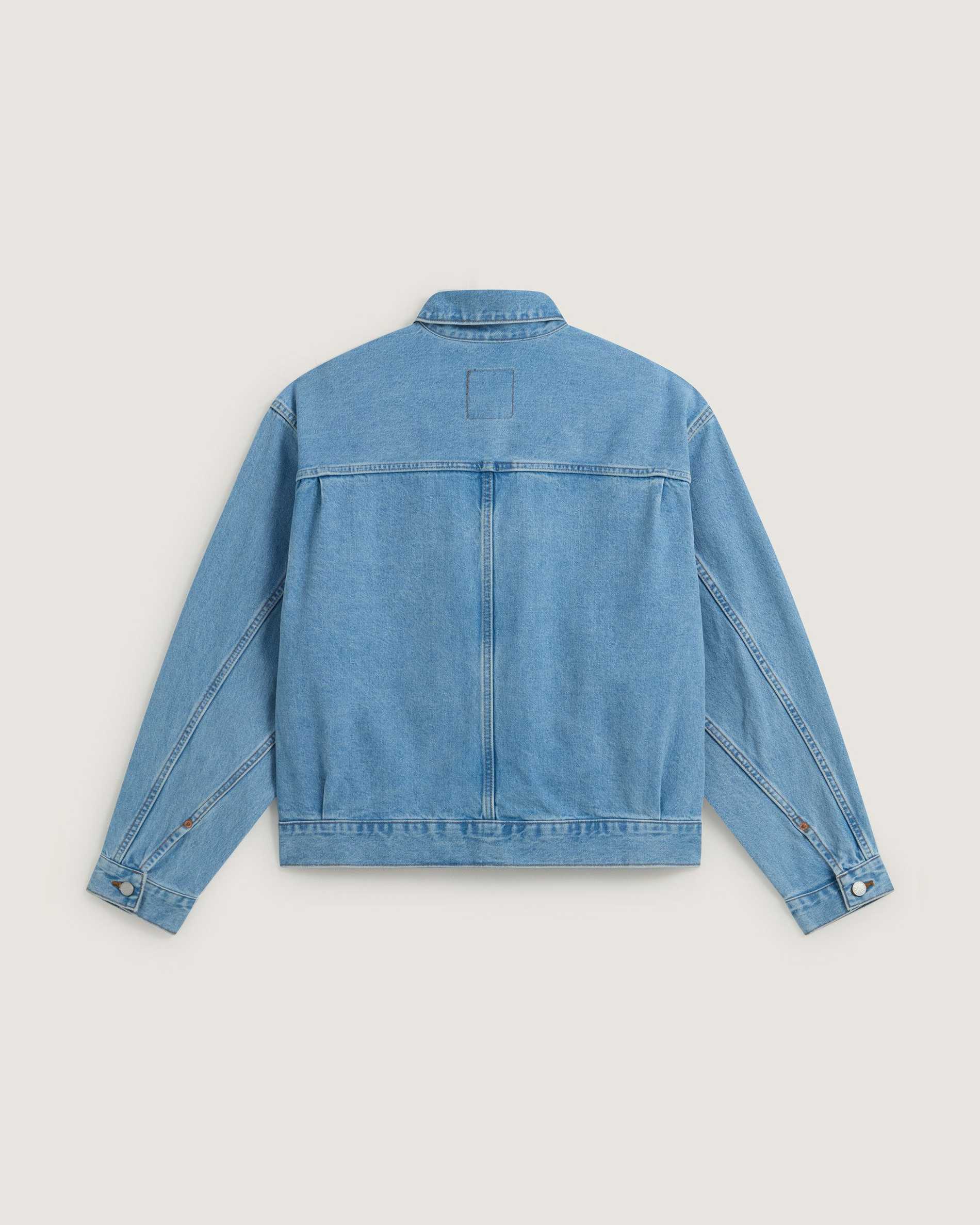 Resim CHECK 5 DENIM TRUCKER CEKET