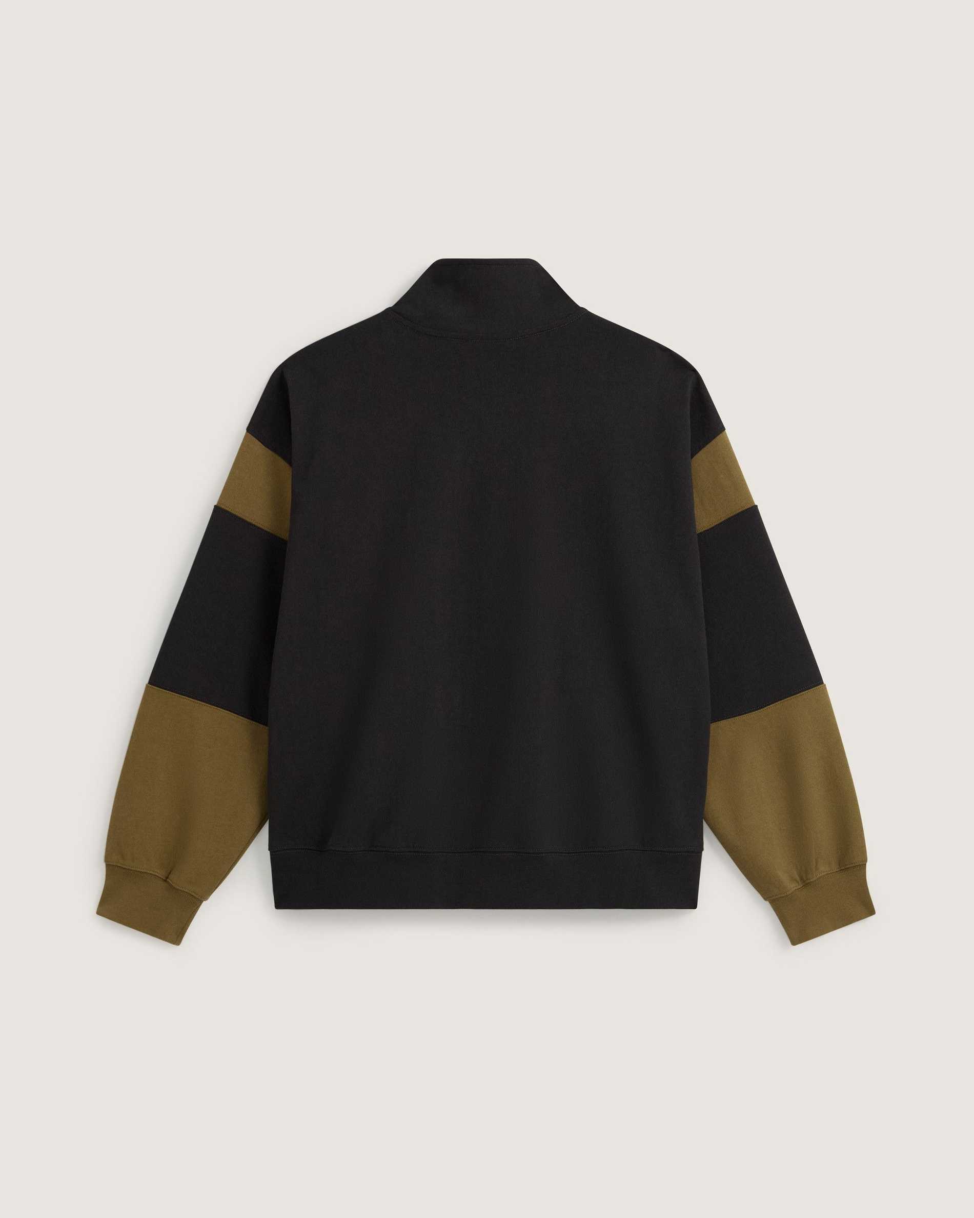 Resim RETRO SPORT MOCK NECK FERMUARLI SWEATSHIRT