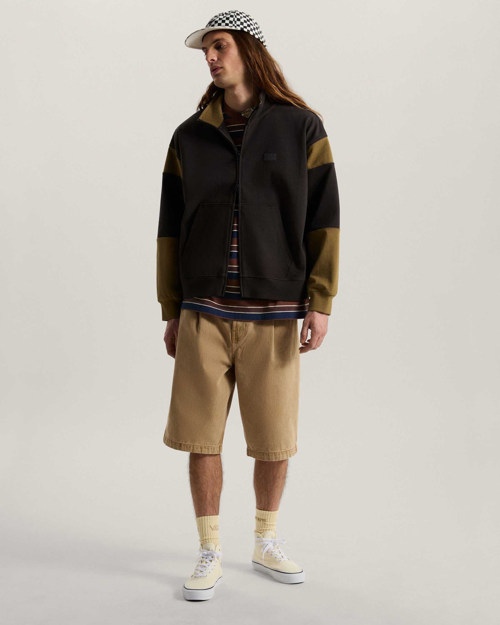 Resim RETRO SPORT MOCK NECK FERMUARLI SWEATSHIRT