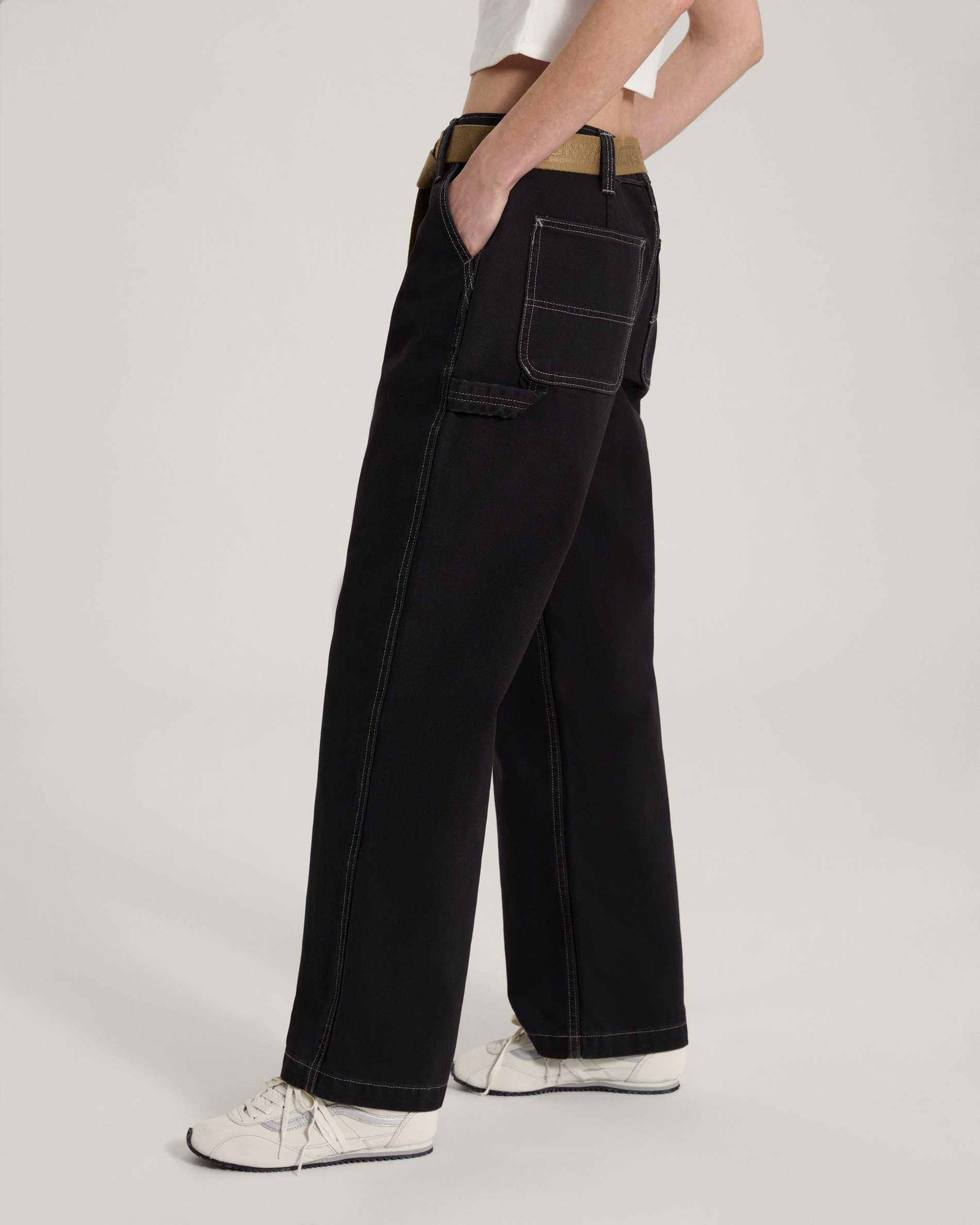 Resim CHORE MID RISE STRAIGHT PANTOLON