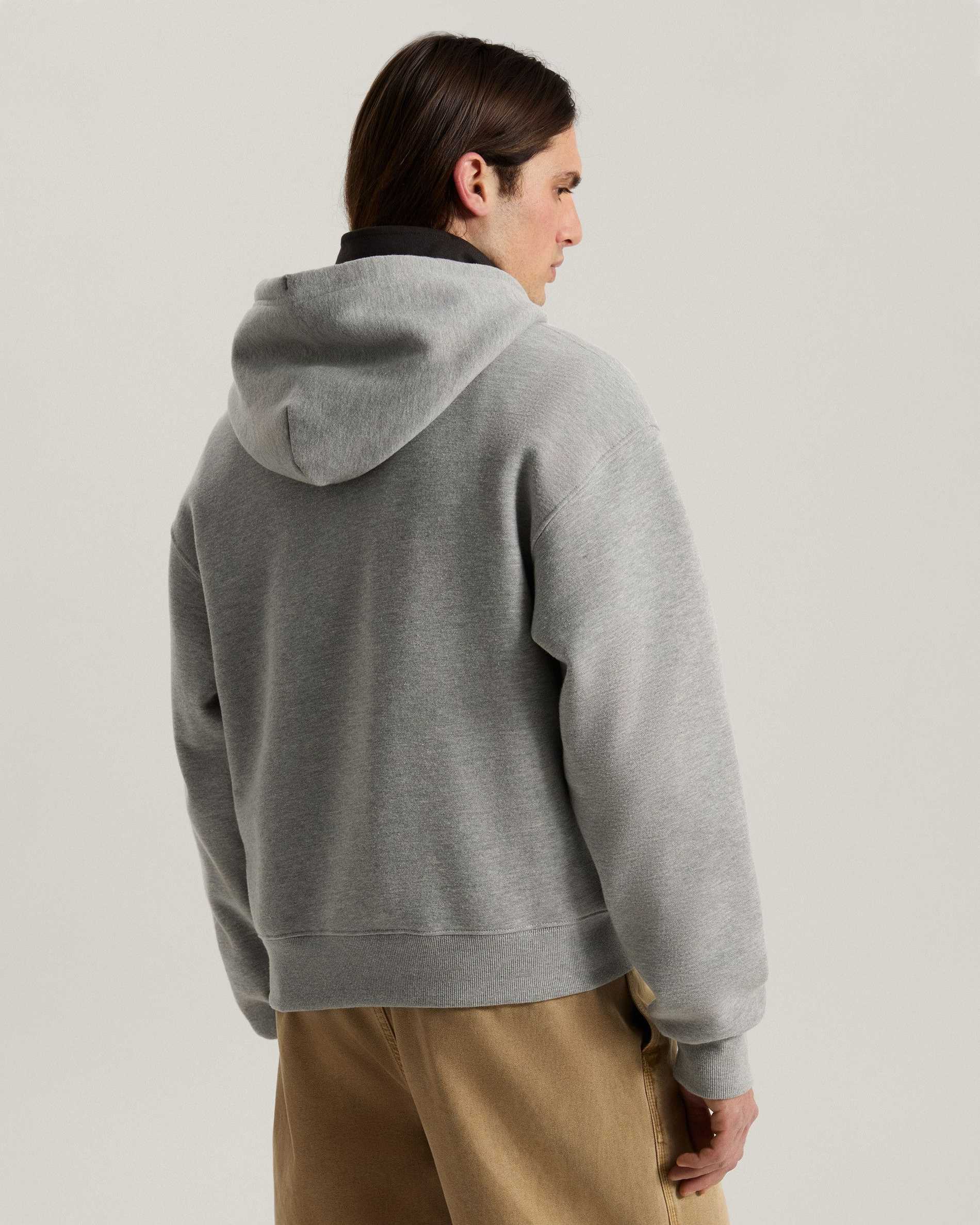 Resim STRETCH LOGO FERMUARLU SWEATSHIRT