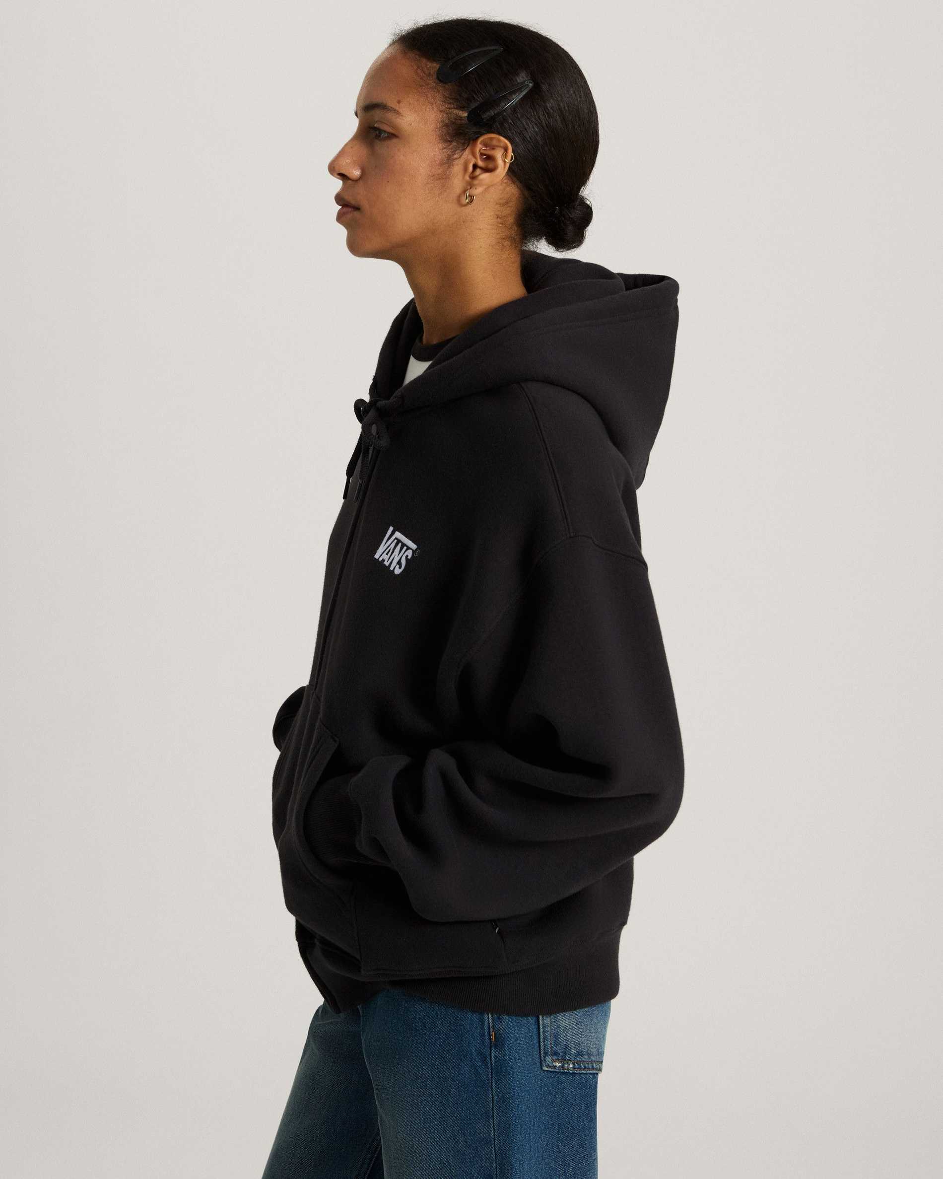 Resim STRETCH LOGO FERMUARLU SWEATSHIRT