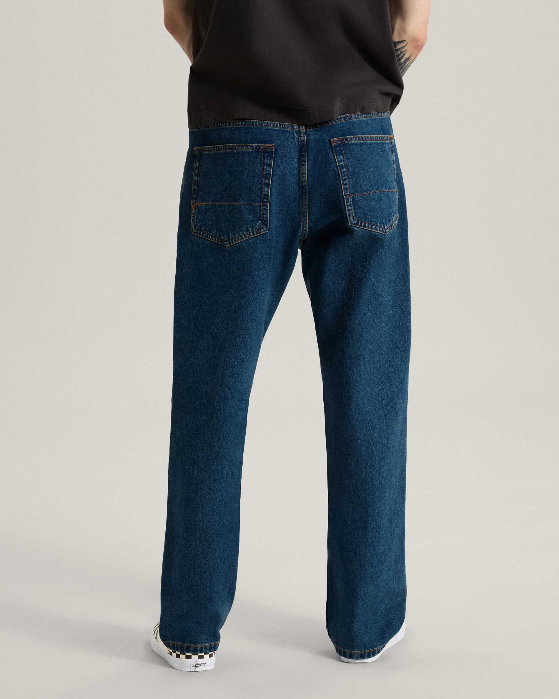 Resim CHECK 5 STRAIGHT DENIM PANTOLON