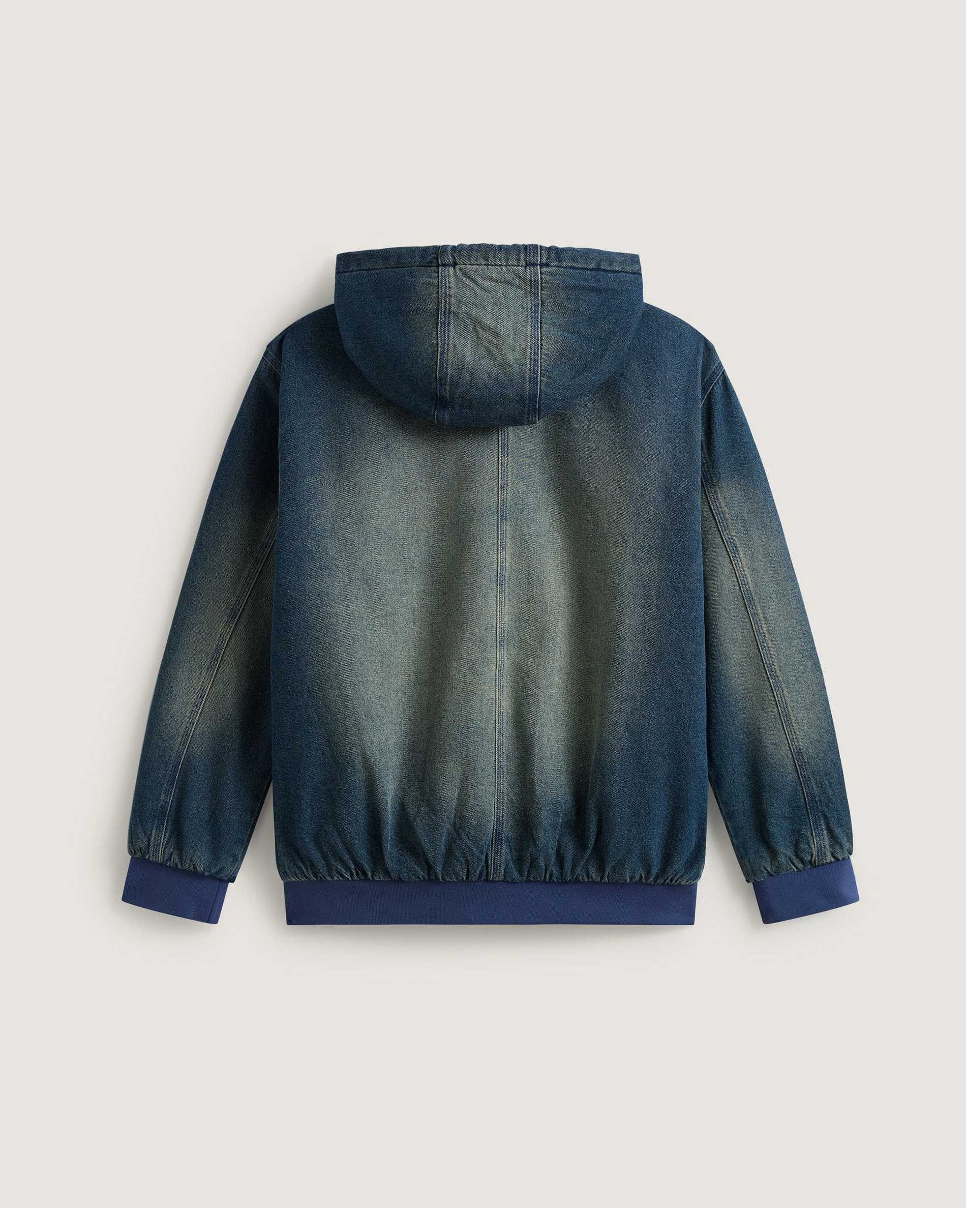 Resim ELI WORKWEAR DENIM FERMUARLI CEKET