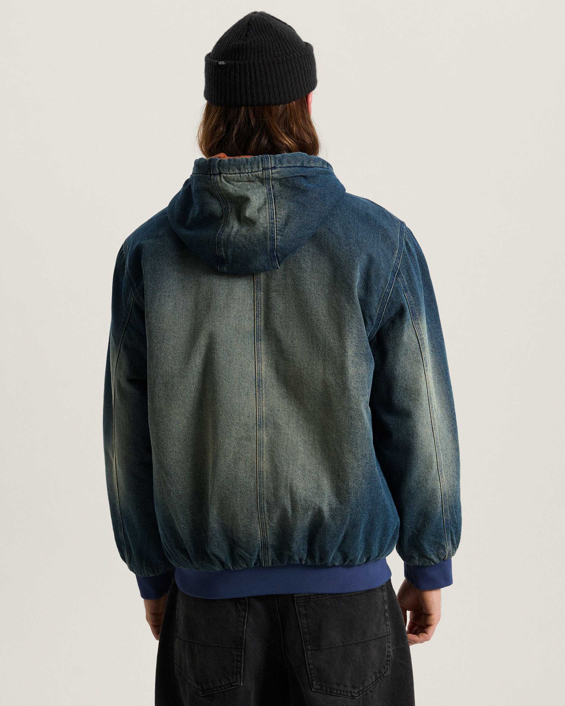 Resim ELI WORKWEAR DENIM FERMUARLI CEKET