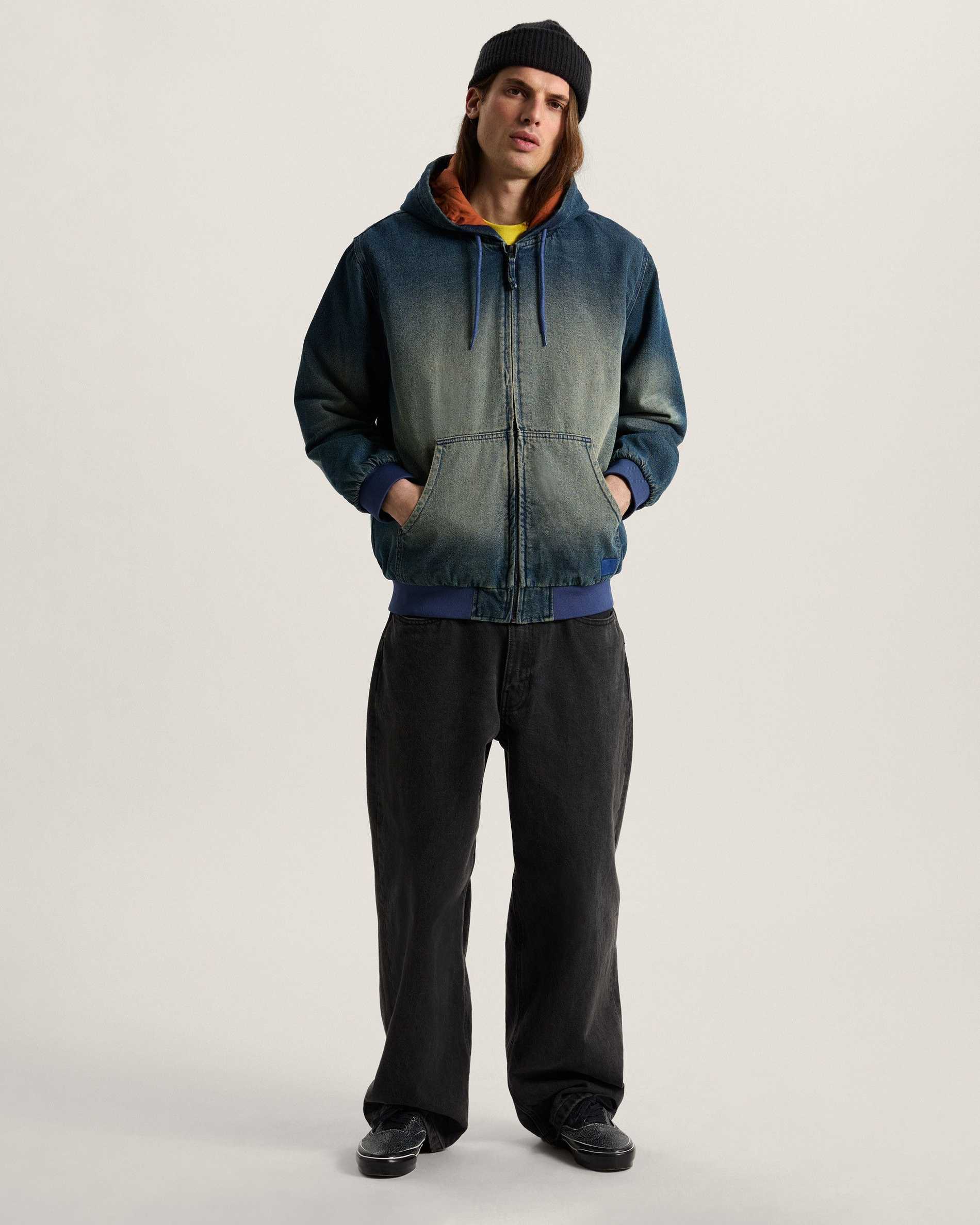 Resim ELI WORKWEAR DENIM FERMUARLI CEKET