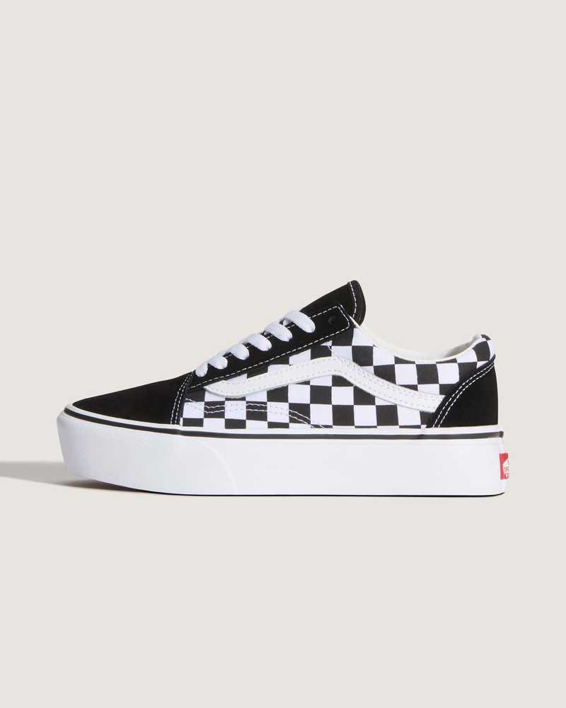 Resim CHECKERBOARD OLD SKOOL PLATFORM AYAKKABI