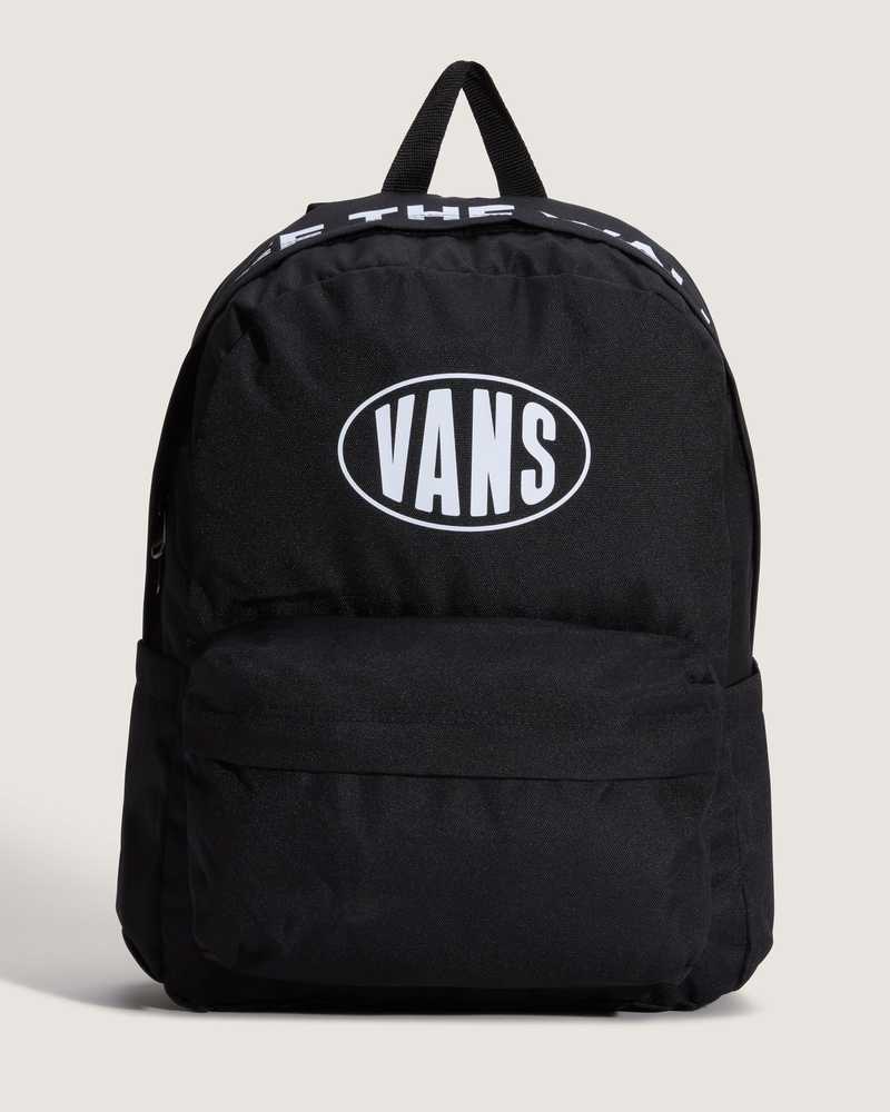 Resim OLD SKOOL SIRT ÇANTASI BLACK/WHITE