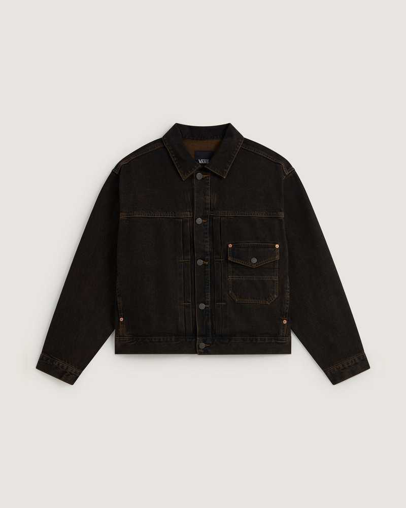 Resim CHECK 5 DENIM TRUCKER CEKET