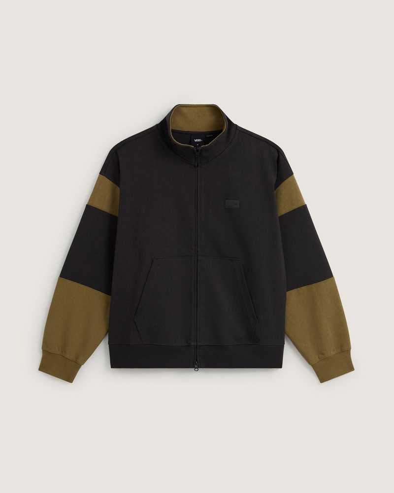 Resim RETRO SPORT MOCK NECK FERMUARLI SWEATSHIRT